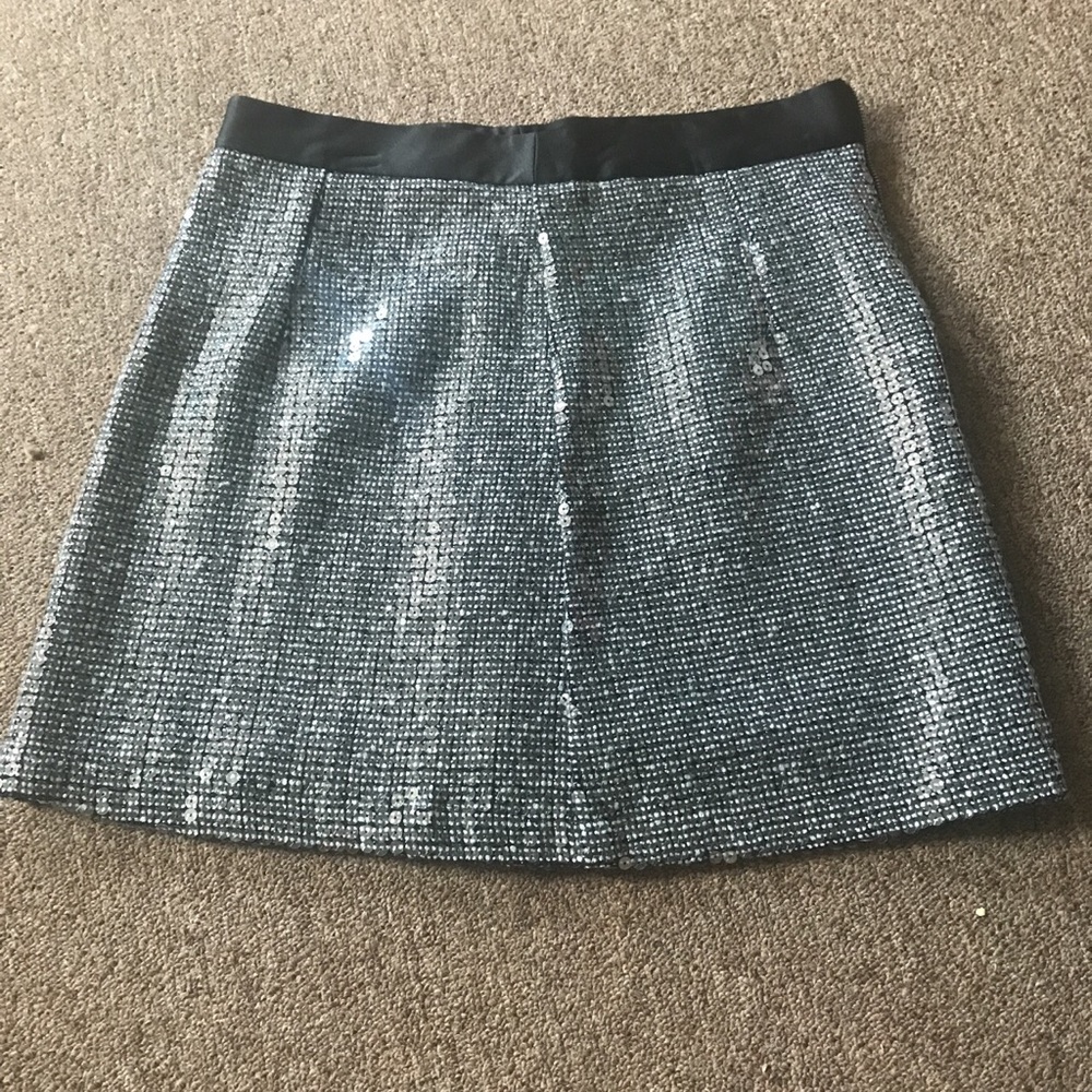 Sparkle sequin skirt